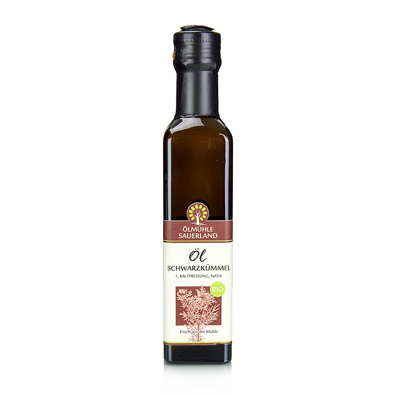 Sort spidskommenolie, Ölmühle Sauerland, BIO, 250 ml