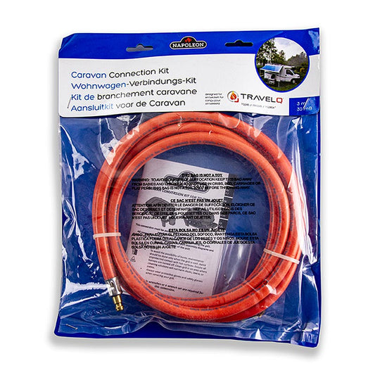 Napoleon grilltilbehør - Slange til autocampertilslutning til TRAVEL Q TQ285, 30mb, 3 m, 1 stk.