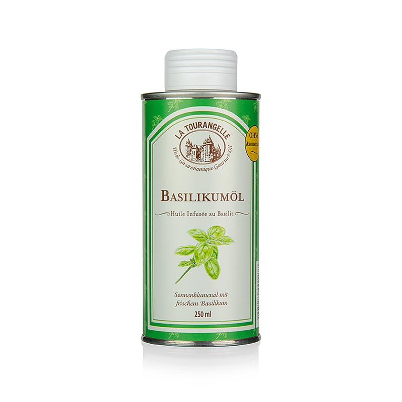 Basilikumolie, infunderet, La Tourangelle, 250 ml