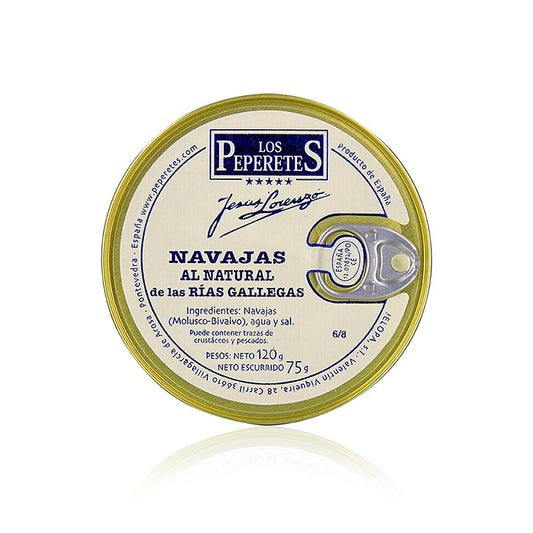 knivmuslinger - Navaja de Finisterre, Jelo, Los Peperetes, 120 g