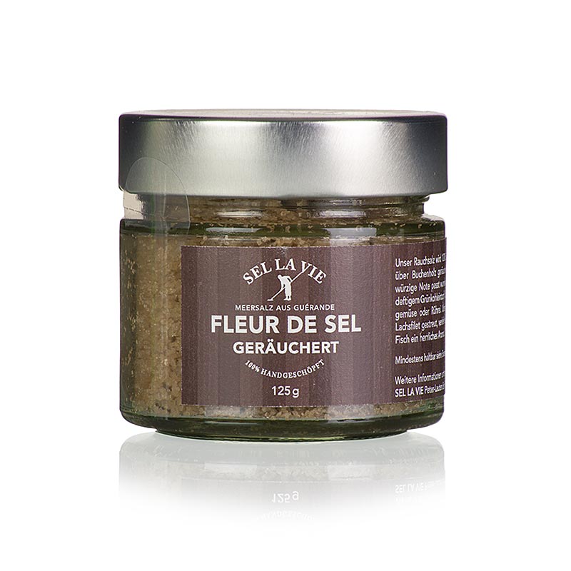 Fleur de Sel, røget, Sel la Vie, 125 g