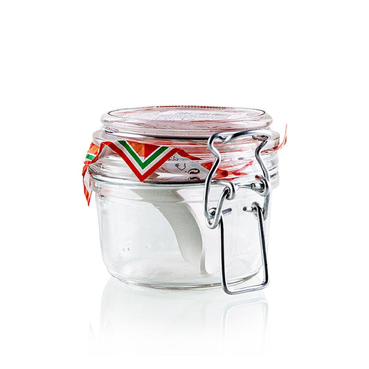 Wire hanger jar - Fido terrin, 125 ml, rund, 1 stk.