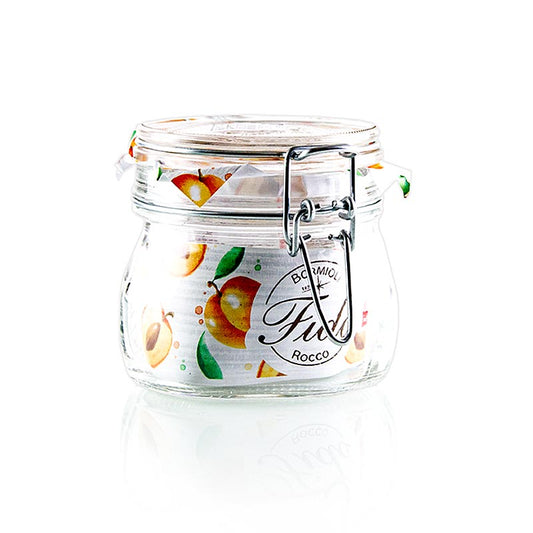 Wire hanger jar - Fido terrin, 500ml, firkantet, 1 stk.