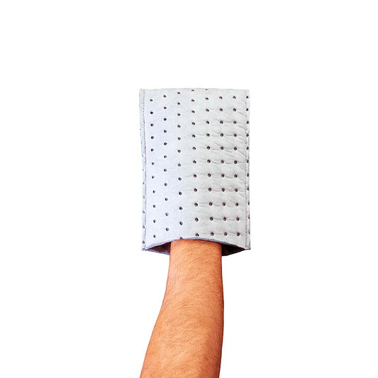 Turbo-Clean handske, grå lobbyhjælper, handske til væsker, 10 stk.