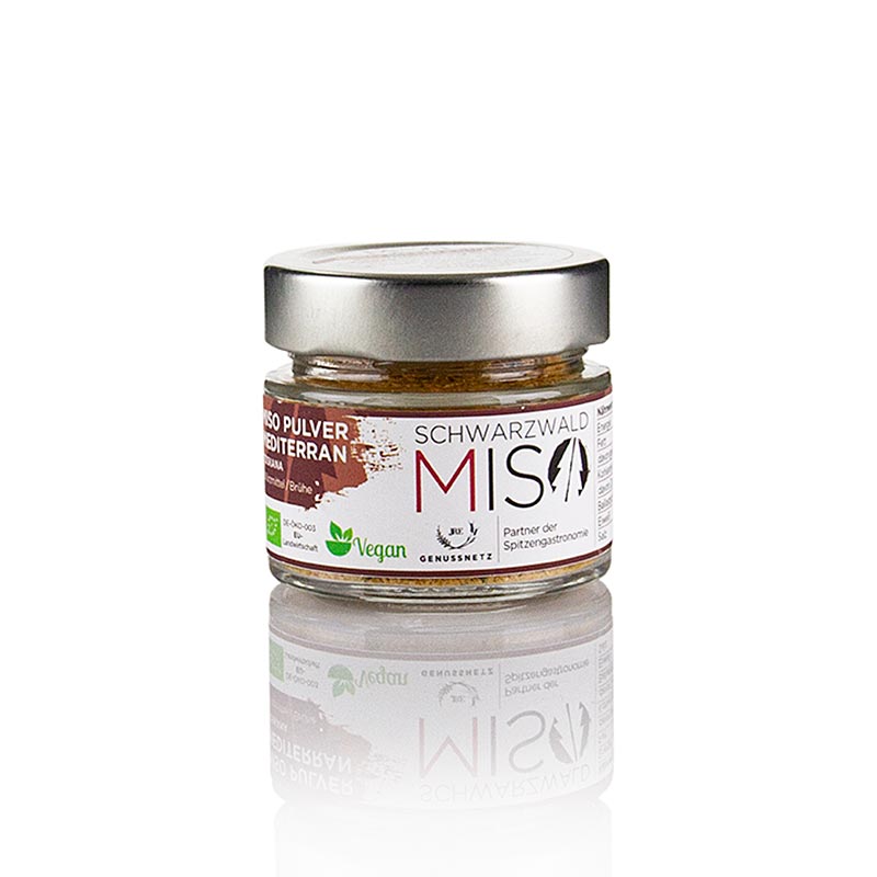 Miso middelhavspulver, med middelhavskrydderier, Black Forest Miso, økologisk, 35 g