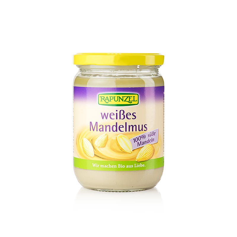 Mandelsmør, hvidt, vegansk, Rapunzel, økologisk, 500 g