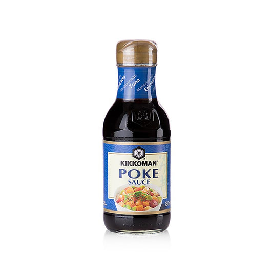 Poke-sauce - baseret på sojasauce til poke-skåle, Kikkoman, 250 ml