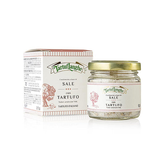 Tartuflanghe  Fransk havsalt med sommertrøfler (tuber aestivum), 90 g