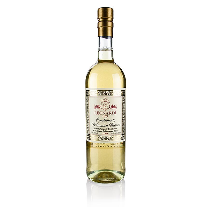 Balsamico Bianco "Oro Nobile", 4 år, egetræsfad, Leonardi, 750 ml