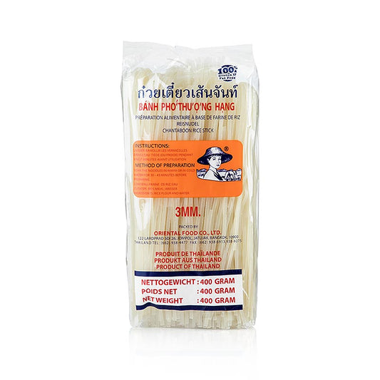 Ris-tagliatelle, 3 mm bred, 400 g