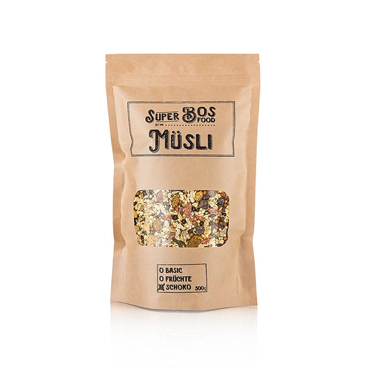 BOS FOOD "Super Muesli" - Chokolade, 500 g