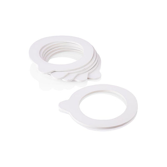 Gummiringe, til Fido wire hanger-glas under 0,5 ml, 6 stk.