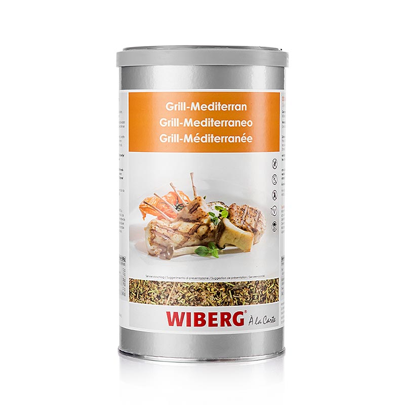 Wiberg kryddersalt Grill Mediterranean, 540 g