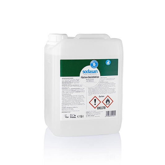 BIO-LINN Sodasan overfladedesinfektionsmiddel, 5 liter