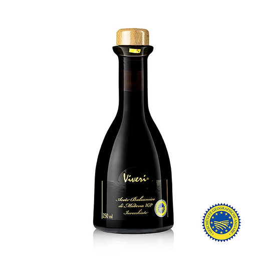 Aceto Balsamico di Modena g.g.A., Superiore, 6 år, 6 % syre, Viveri, 250 ml