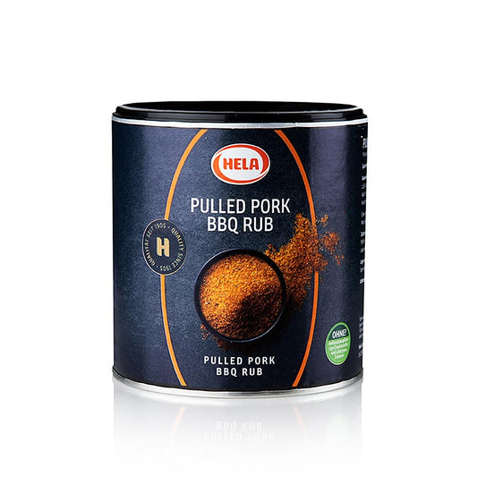 HELA Rub Pulled Pork BBQ-krydderiblanding, varm - røget, 400 g