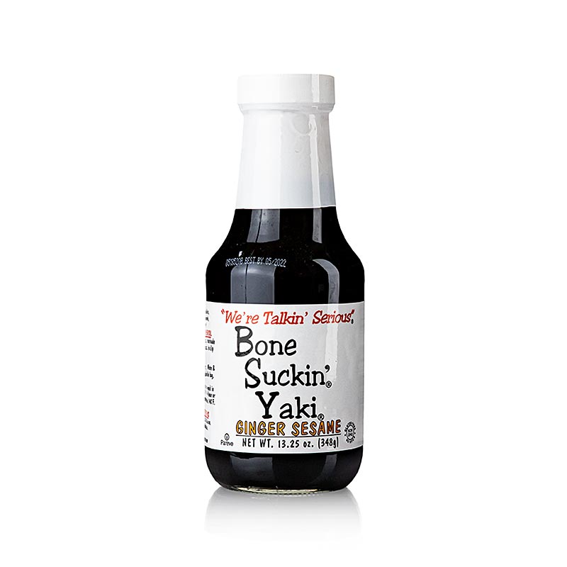 Bone Suckin' Yaki Sauce, ingefær-sesam, Ford's Food, 295 ml