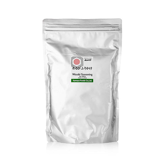 Furikake - krydderi til ris, med wasabi-smag, nori, sesam, 500 g