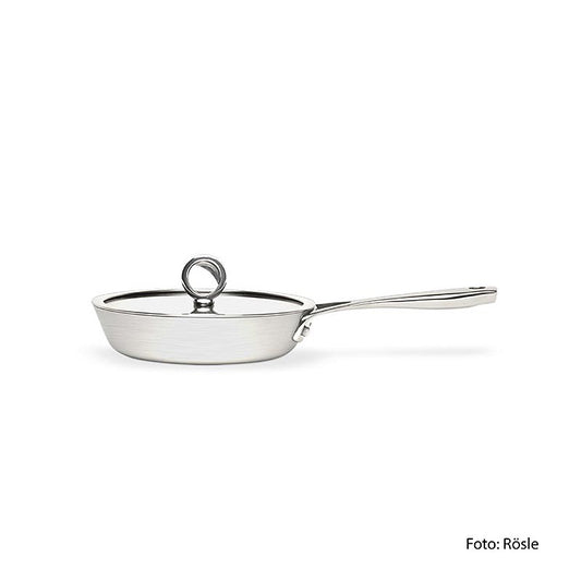 Olavson kobberkernepande, med låg, belagt, 20 cm, til alle komfurtyper, 1 stk.