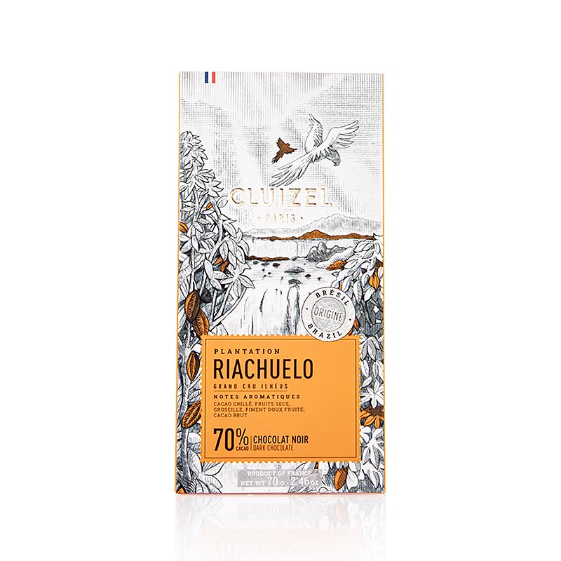 Plantage-chokoladebar Riachuelo, 70 % mørk, Michel Cluizel (12159), 70 g