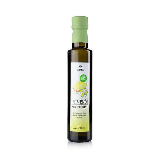 ANEMOS olivenolie med citron, 250 ml (tidligere Liokarpi), 250 ml