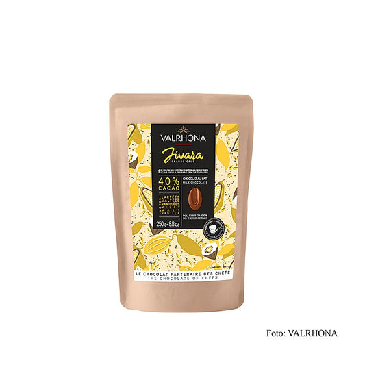 Valrhona Jivara, mælkechokolade 40%, Callets, 250 g