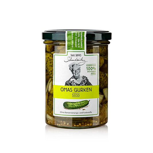 Granny's agurker, sødt syltede, Schudeisky, 400 g