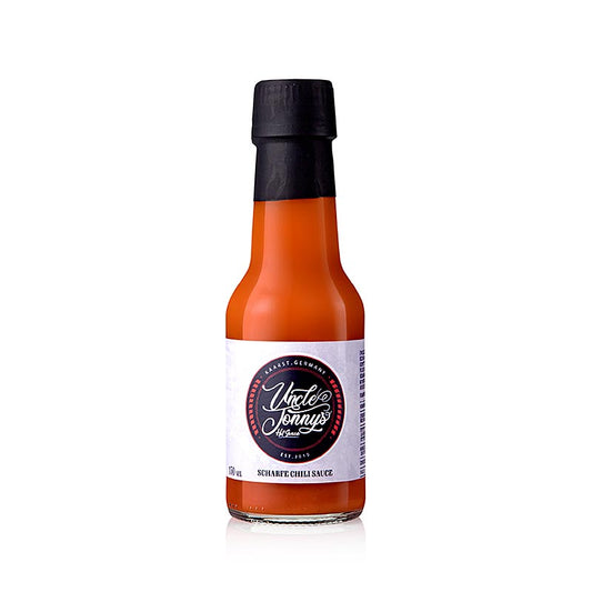 Uncle Jonny's Hot Sauce, stærk chilisauce, 150 ml