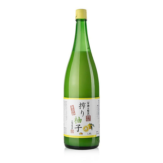 Yuzu-juice, 100 % citrusfrugtjuice, 1,8 liter