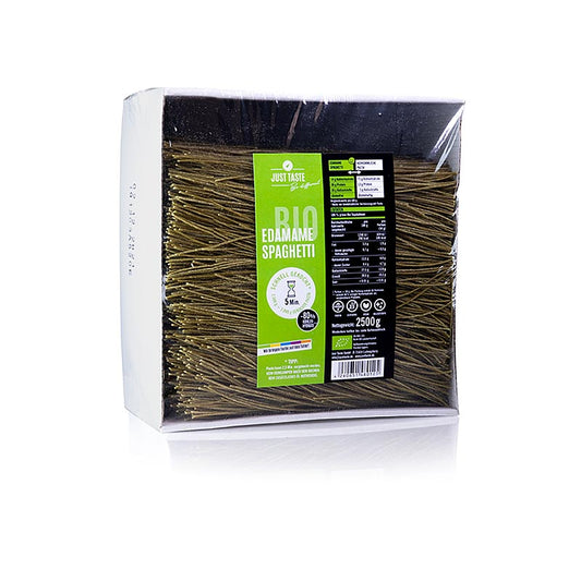 Just Taste Edamame-spaghetti, glutenfri, økologisk, 2,5 kg