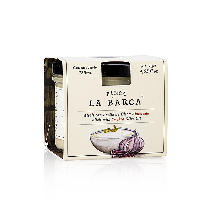 Aioli af røget olivenolie, Finca La Barca, 120 ml