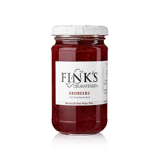 Jordbærsyltetøj, Fink's Delikatessen, 220 g