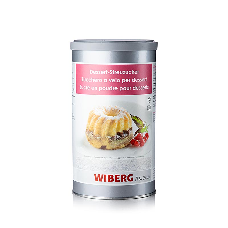 Wiberg dessertsukkerpræparat (strøsukker, sød sne), 750 g