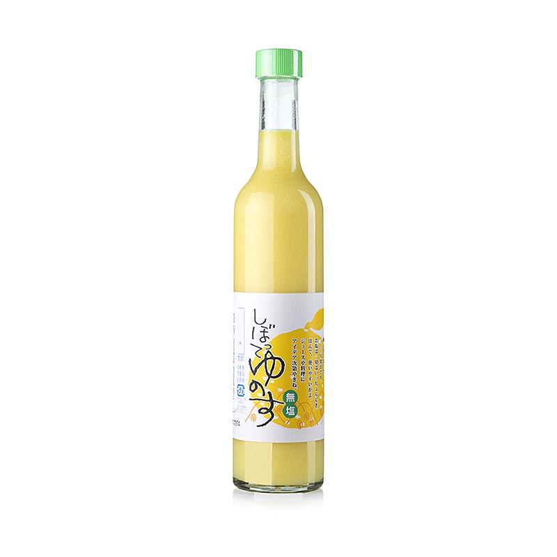 Yuzu-juice "Shibotte", frisk, 100 % citrusfrugtjuice, 500 ml