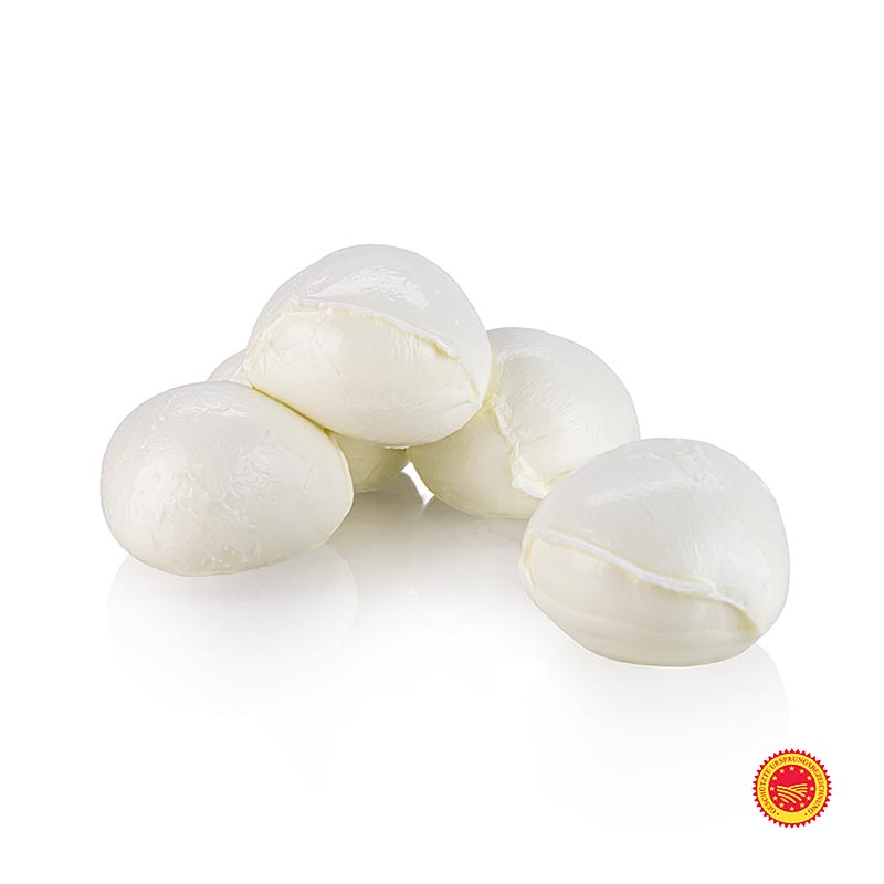 Bøffelmozzarella, Bocconcini (ca. 50 g pr. kugle), Campana D.O.P., 250 g