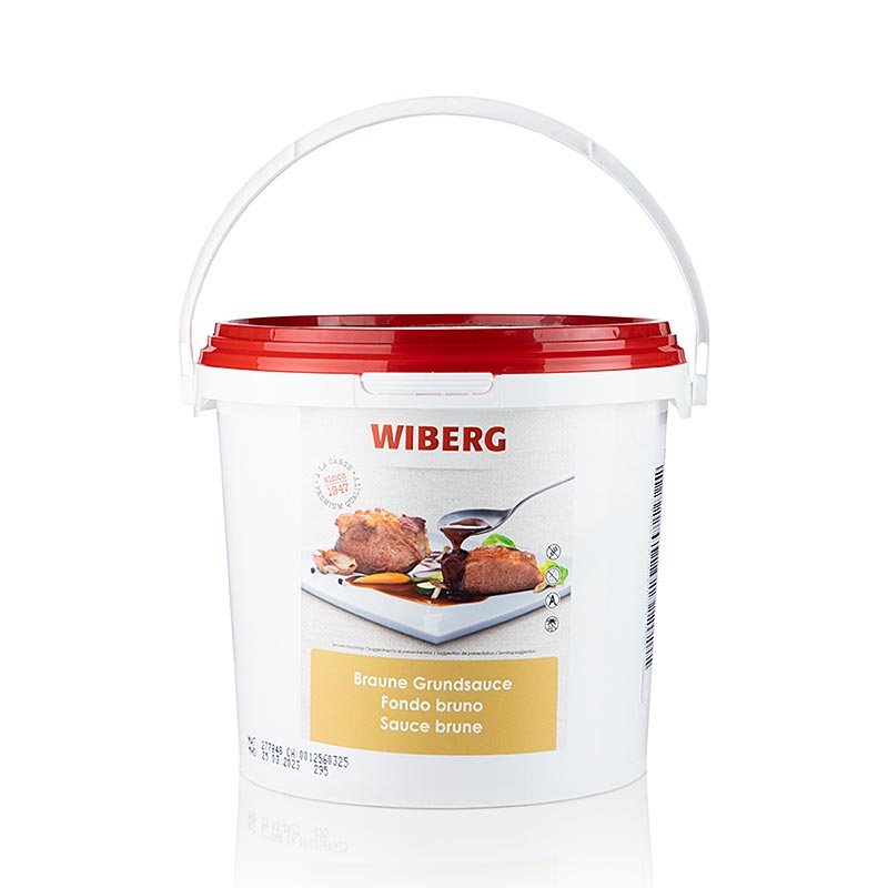 WIBERG Brun basissauce, pastaagtig, til 15 liter, 3 kg