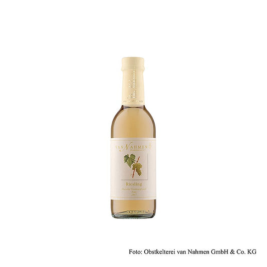 Riesling-druesaft, 100 % direkte saft, van Nahmen, økologisk, 250 ml