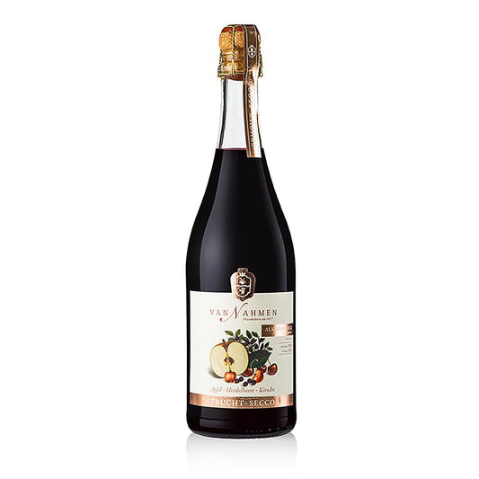 Van Nahmen Apple-Blueberry-Cherry Fruit Secco, alkoholfri, 750 ml