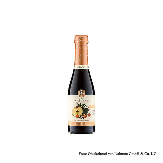 Van Nahmen Apple-Blueberry-Cherry Fruit Secco, alkoholfri, 200 ml