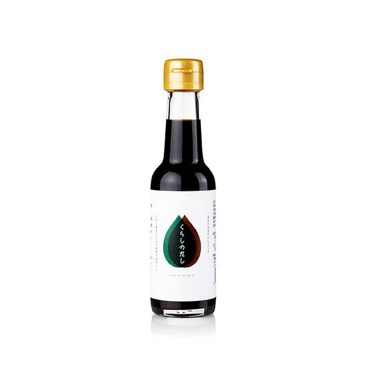 Dashi bouillonkoncentrat, mørk, vegansk, Fueki-Shoyu, Japan, 150 ml