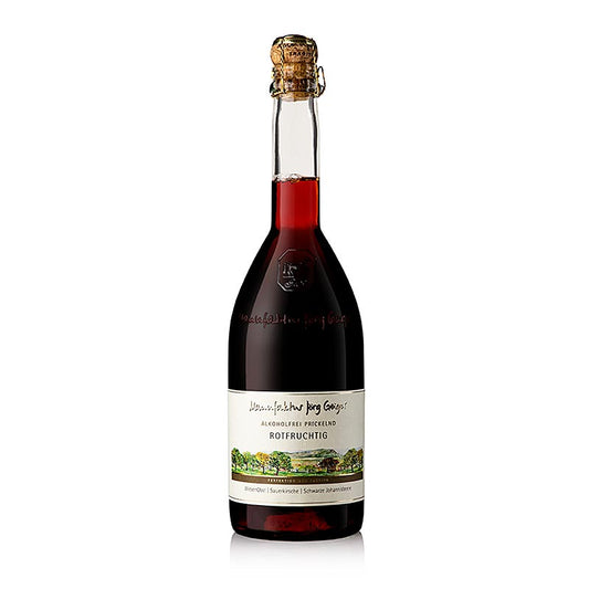 Jörg Geiger alkoholfri mousserende "red fruity", 750 ml
