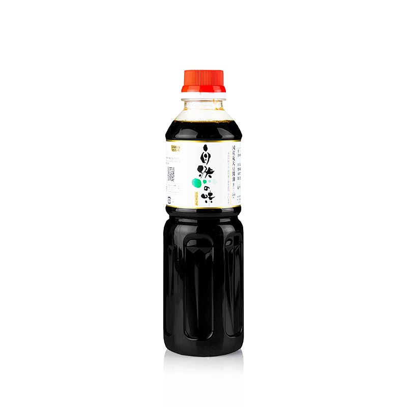 Sojasauce - Shoyu Koikuchi Premium, mørk, Morita, 500 ml