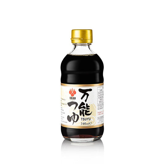 Tsuyu no Moto - Dashi fond base med sojasauce, 340 ml