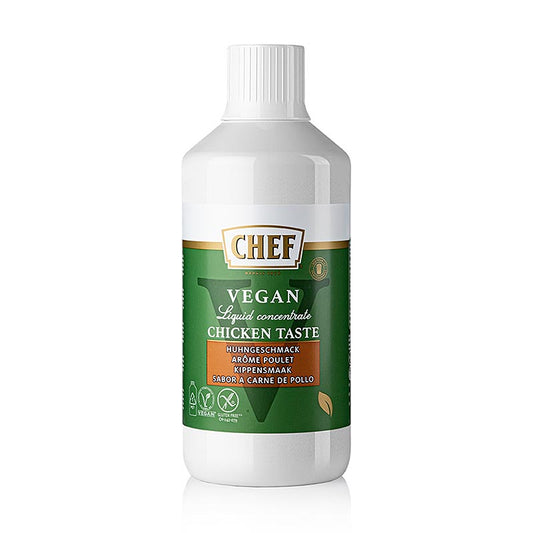 CHEF-koncentrat med kyllingesmag, flydende, vegansk, glutenfri (til ca. 34 liter), 1 l