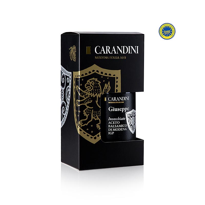 Carandini Aceto Balsamico Modena BGB, Giuseppe, invecchiato (gaveæske), 250 ml