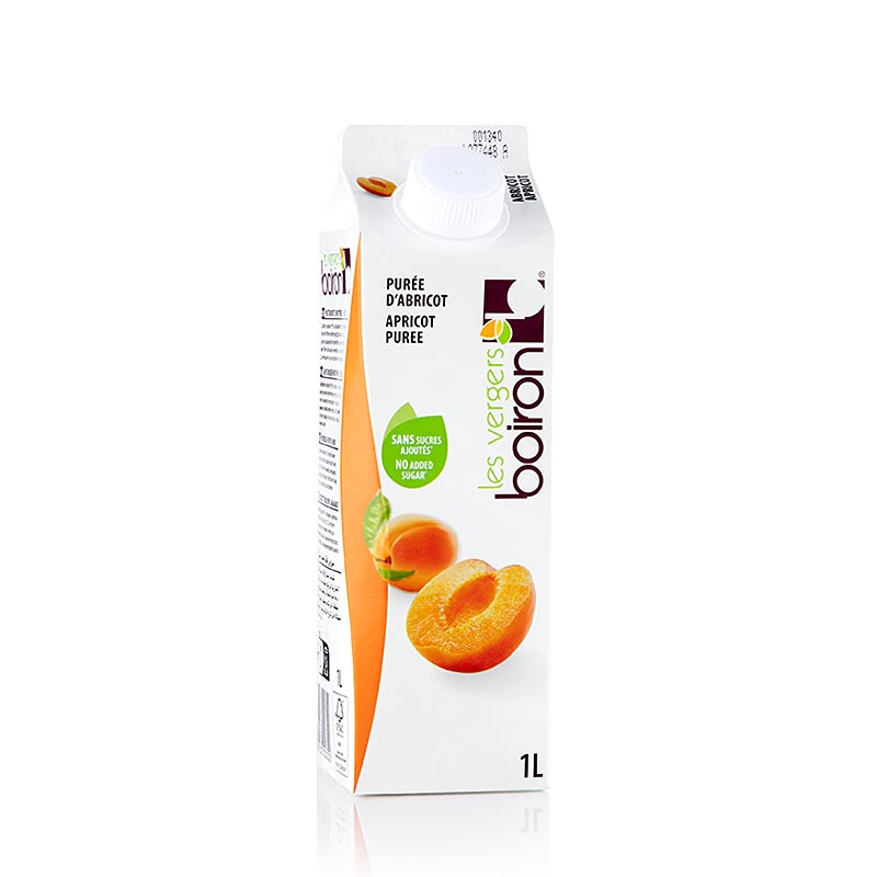 Boiron abrikospuré, pasteuriseret, 100% frugt, 1 kg