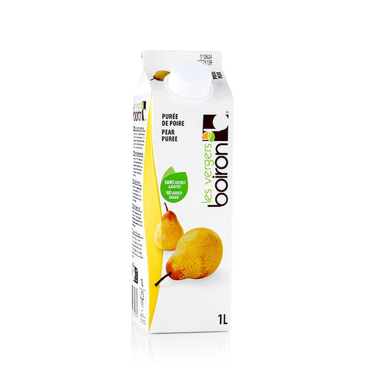 Boiron pærepuré, pasteuriseret, 100% frugt, 1 kg