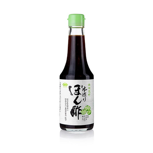 Ponzu-sauce, med 4 citrusfrugter, Suehiro, 300 ml
