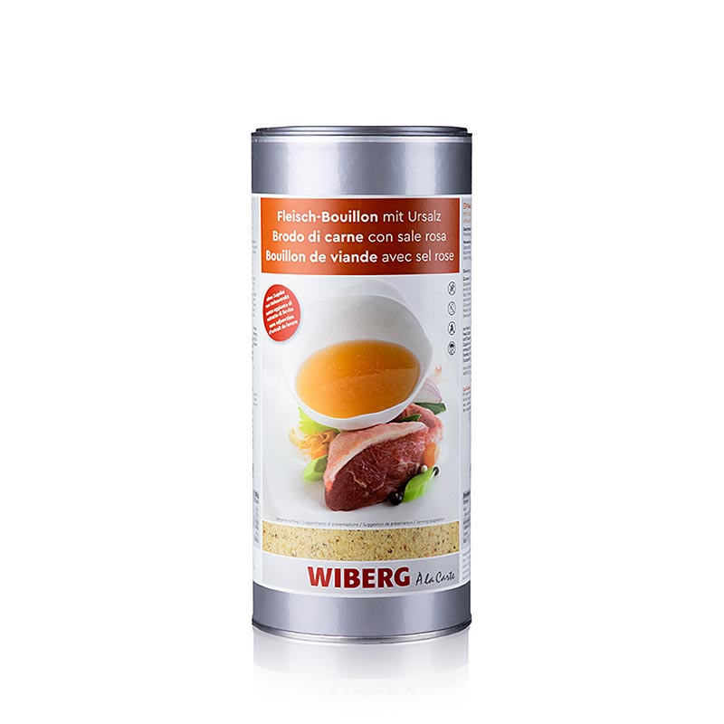 Wiberg kødbouillon med primærsalt, med. ingredienser (281119), 1,2 kg