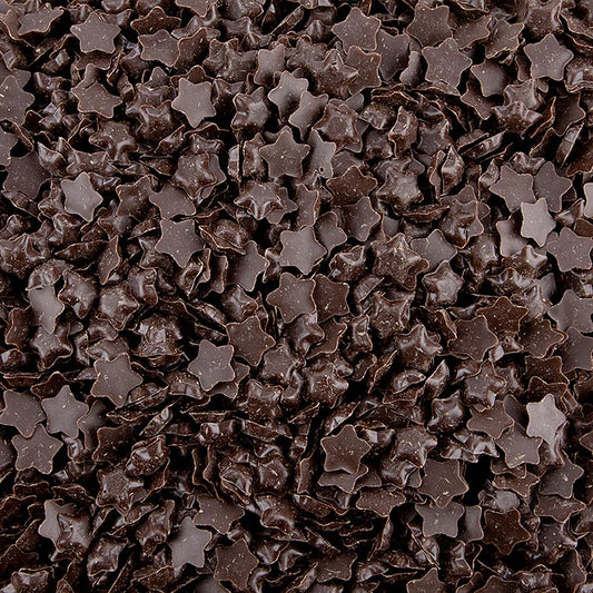 Chocolate Sprinkle Stars Sprinkle, mørk, Dobla (73419), 600 g